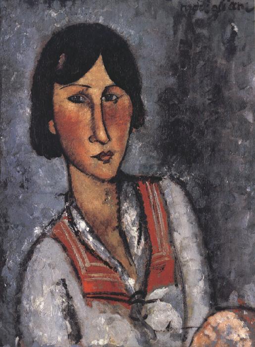 Amedeo Modigliani Portrait of a Woman (mk39) oil painting image